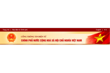 CỔNG THÔNG TIN ĐIỆN TỬ CHÍNH PHỦ